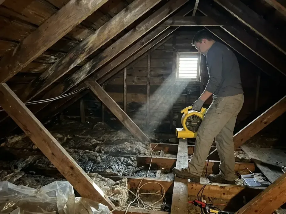 attic-water-damage-drying-proc-007 — frequently asked questions, Emergency Water Extraction & 24/7 Flood Response in Bayonne…